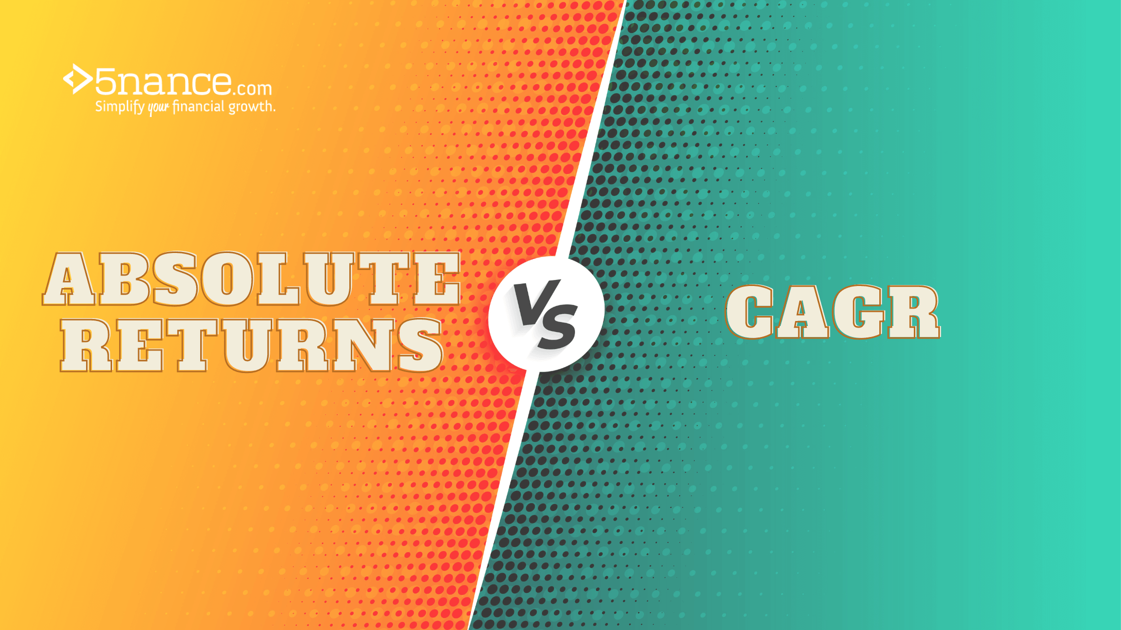 CAGR vs absolute returns